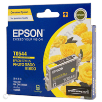 Genuine Epson T0544 Yellow Ink Cartridge