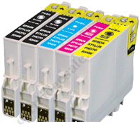 2 Compatible T0621 + 1 of each T0632-4 Combo + Free Postage!