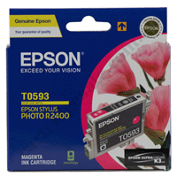 Genuine Epson T0593 Magenta Ink Cartridge