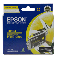 Genuine Epson T0594 Yellow Ink Cartridge