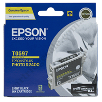 Genuine Epson T0597 Light Black Cartridge