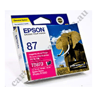 Genuine Epson T0873 Magenta Ink Cartridge