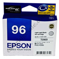 Genuine Epson T0969 Light Light Black Ink Cartridge