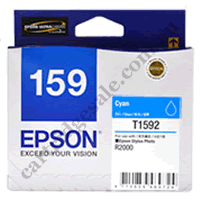 Genuine Epson T1592 Cyan Ink Cartridge