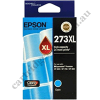 Genuine Epson T2752/273XL High Yield Cyan Ink Cartridge