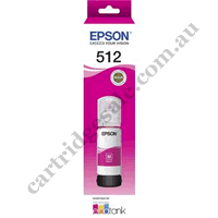Genuine Epson T512/T00H3 EcoTank Magenta Ink Bottle