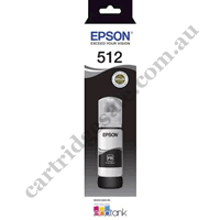 Genuine Epson T512/T00H1 EcoTank Photo Black Ink Bottle
