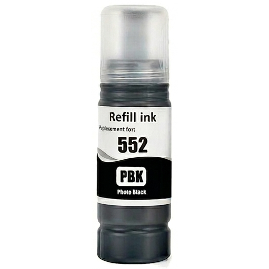 Compatible Epson T552PB T06W1 Photo Black Ink Bottle