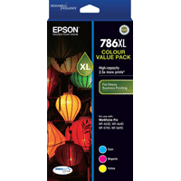 Genuine Epson 786XL 3 Colour Value Pack C,M,Y T787592