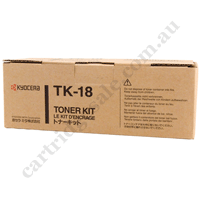 Genuine Kyocera TK18 Black Toner Cartridge