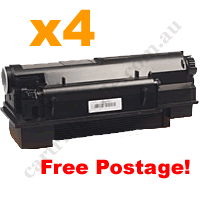 4 x Remanufactured Black Toner Cartridge for Kyocera TK320 FreeP