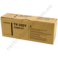 Genuine Kyocera TK500Y Yellow Toner Cartridge