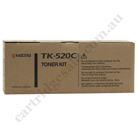 Genuine Kyocera TK520C Cyan Toner Cartridge