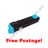 A Remanufactured Cyan Toner Cartridge for Kyocera TK554C
