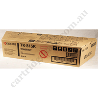 Genuine Kyocera TK815K Black Toner Cartridge