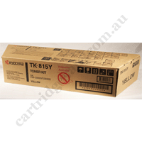Genuine Kyocera TK815Y Yellow Toner Cartridge