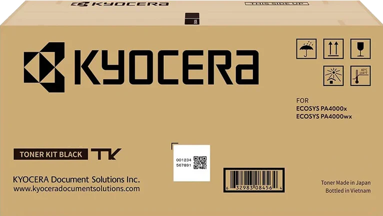 Geunine Kyocera TK1264 Black Toner Cartridge