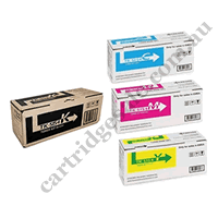 A Set Genuine Kyocera TK5154K,C,M,Y Toner Cartridges