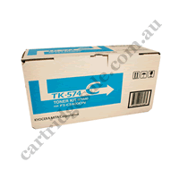 Genuine Kyocera TK574C Cyan Toner Cartridge