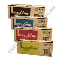 A Set Genuine Kyocera TK584K,C,M,Y Toner Cartridges