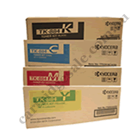 A Set Genuine Kyocera TK884K,C,M,Y Toner Cartridges