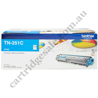 Genuine Brother TN251C Cyan Toner Cartridge