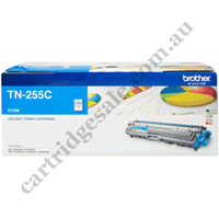 Genuine Brother TN255C Cyan High Yield Toner Cartridge