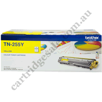 Genuine Brother TN255Y Yellow High Yield Toner Cartridge