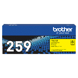 Genuine Brother TN259 High Yield Yellow Toner Cartridge