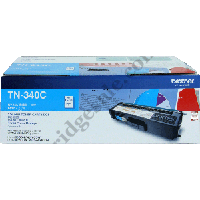 Genuine Brother tn340C Cyan Toner Cartridge