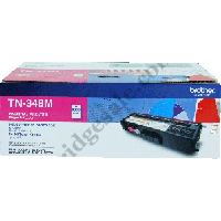 Genuine Brother tn348M Magenta Toner Cartridge