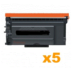 5 x Compatible  Brother TN3605XXL Super High Yiled Black Toner C