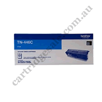 Genuine Brother TN446C Cyan Super High Yield Toner Cartridge