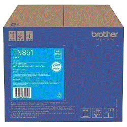 Genuine Brother TN851 Cyan Toner Cartridge