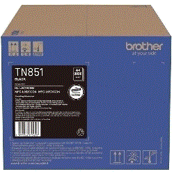 Genuine Brother TN851 Black Toner Cartridge