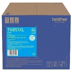 Genuine Brother TN851XL High Yield Cyan Toner Cartridge