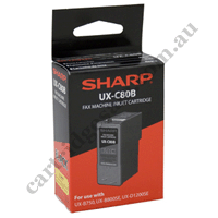 Genuine Sharp UXC80B Black Ink Cartridge