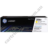 Genuine HP W2112X (206X) Yellow Toner Cartridge