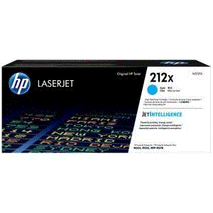 Genuine HP W2121X (212X) Cyan Toner Cartridge