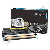 Genuine Lexmark X746A1YG Yellow Toner Cartridge