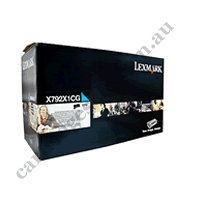 Genuine Lexmark X792X1CG HY Cyan Toner Cartridge