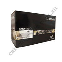 Genuine Lexmark X792X1KG HY Black Toner Cartridge