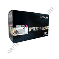 Genuine Lexmark X792X1MG HY Magenta Toner Cartridge