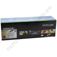 Genuine Lexmark X850H21G Black Toner Cartridge