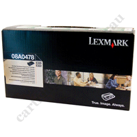 Genuine Lexmark 08A0478 High Yield Black Toner Cartridge