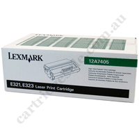 Genuine Lexmark 12A7405 Black Toner Cartridge