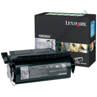Genuine Lexmark 1382925 Black Toner Cartridge