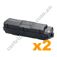 2 x Compatible Kyocera TK1174 Black Toner Cartridge