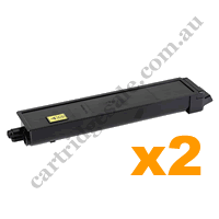 2 x Compatible Kyocera TK899K Black Toner Cartridge
