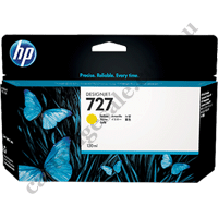 Genuine HP 727 Yellow Ink Cartridge 130ml B3P21A